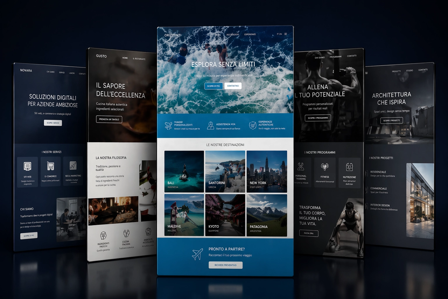 Siti web professionali per aziende, progettati per migliorare immagine, chiarezza e conversioni