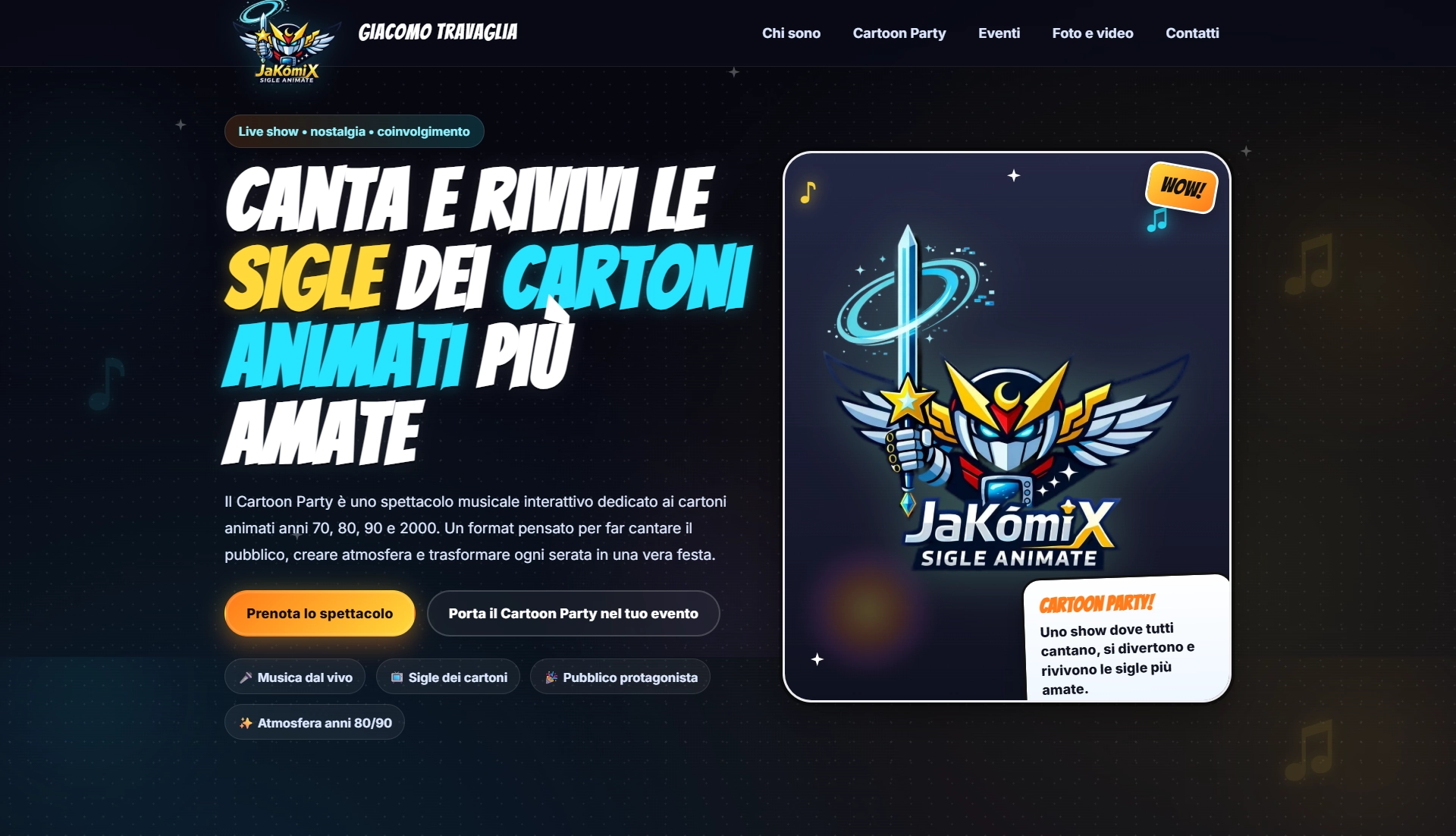 Homepage Jakomix
